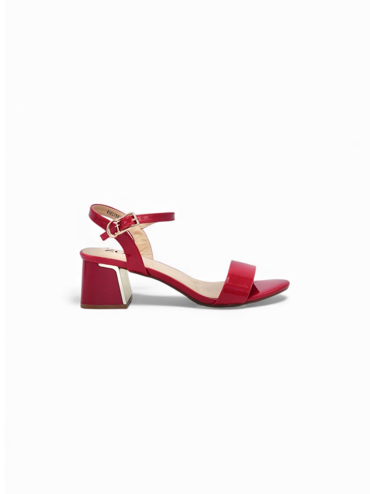 Sandalias Rojo Charol 14559 Hebilla Casual de mujer Zoé Brand Costa Rica
