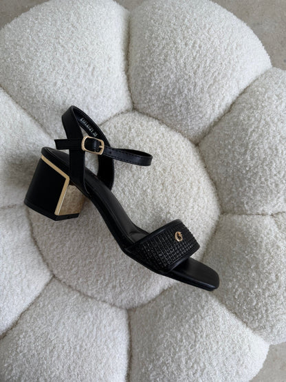 Tacones Negro 14776 Hebilla de mujer Zoé Brand Costa Rica