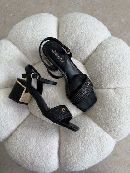 Tacones Negro 14776 Hebilla de mujer Zoé Brand Costa Rica