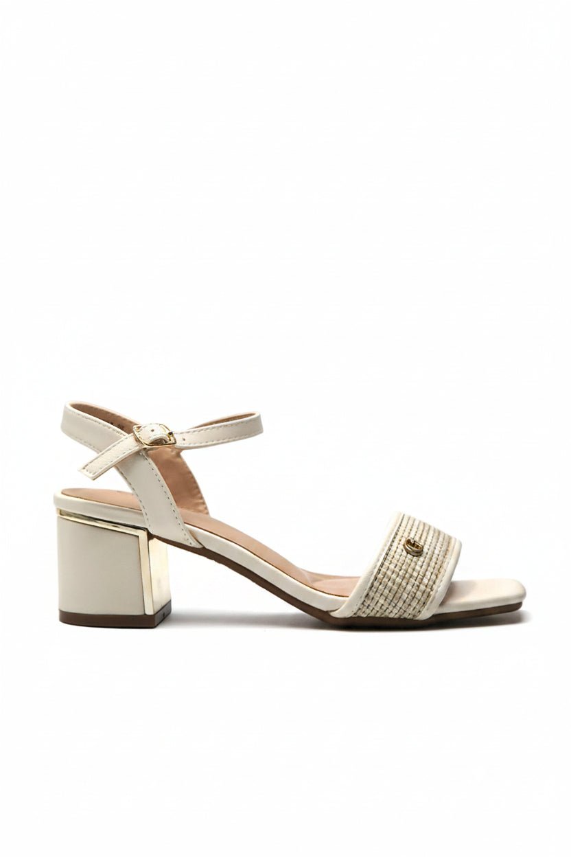 Tacones Blanco 14777 Hebilla de mujer Zoé Brand Costa Rica