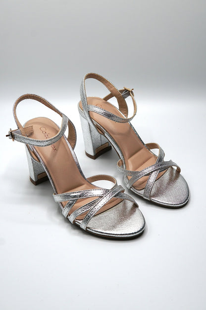 Tacones Plata 14781 Hebilla de mujer Zoé Brand Costa Rica