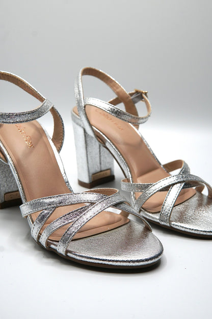 Tacones Plata 14781 Hebilla de mujer Zoé Brand Costa Rica