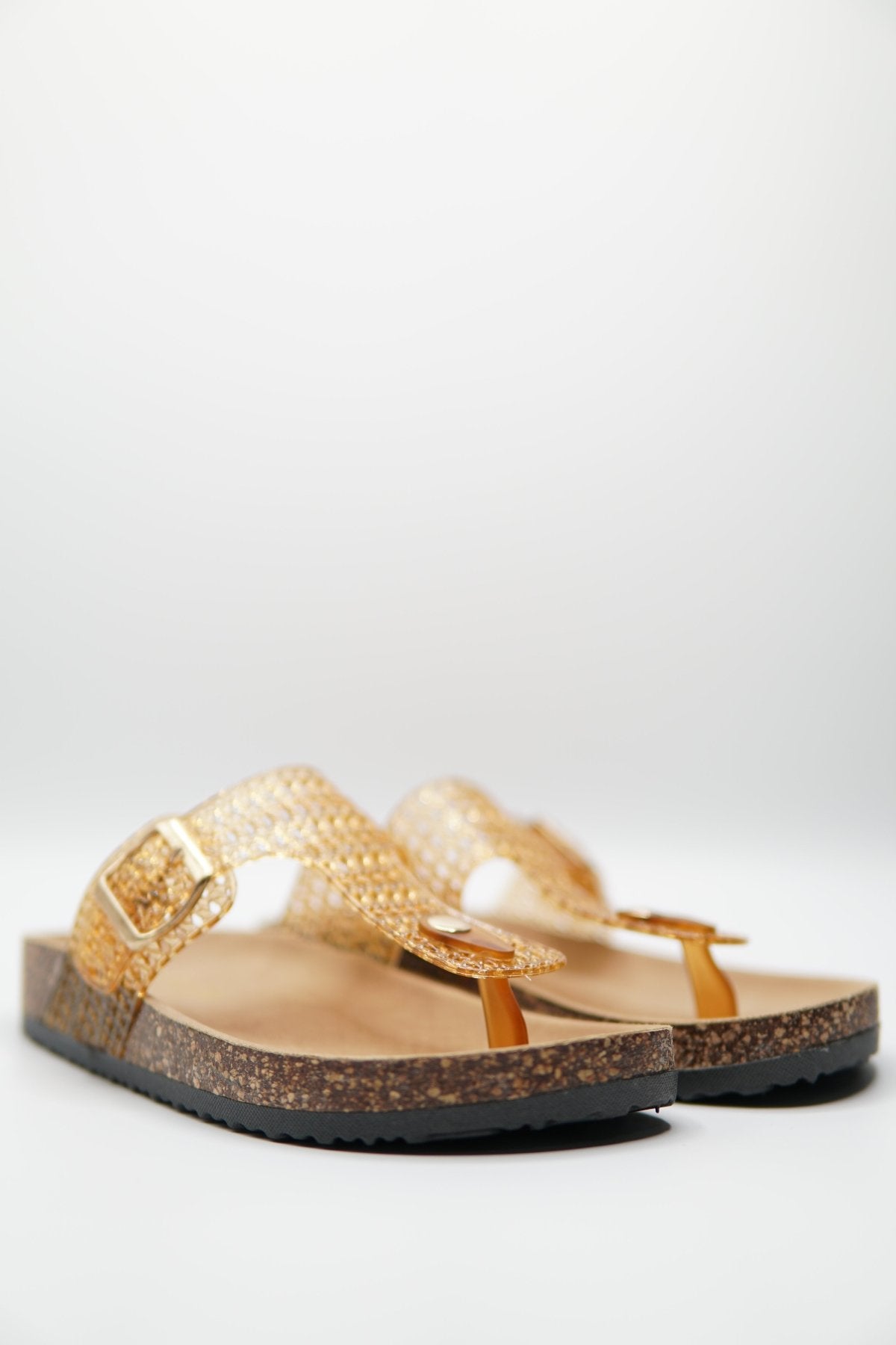 Sandalias Tan Animal Print 14791 Hebilla de mujer Zoé Brand Costa Rica