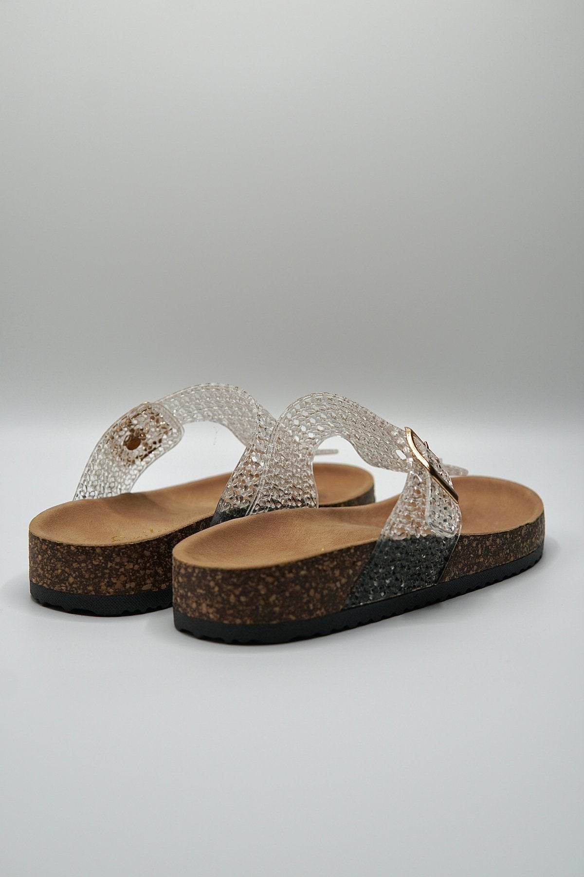 Sandalias Transparent Animal Print 14792 Hebilla de mujer Zoé Brand Costa Rica