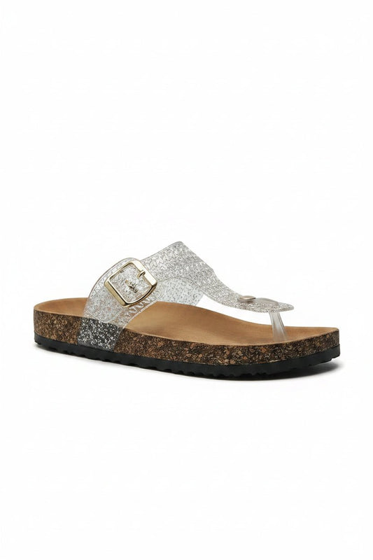 Sandalias Transparent Animal Print 14792 Hebilla de mujer Zoé Brand Costa Rica