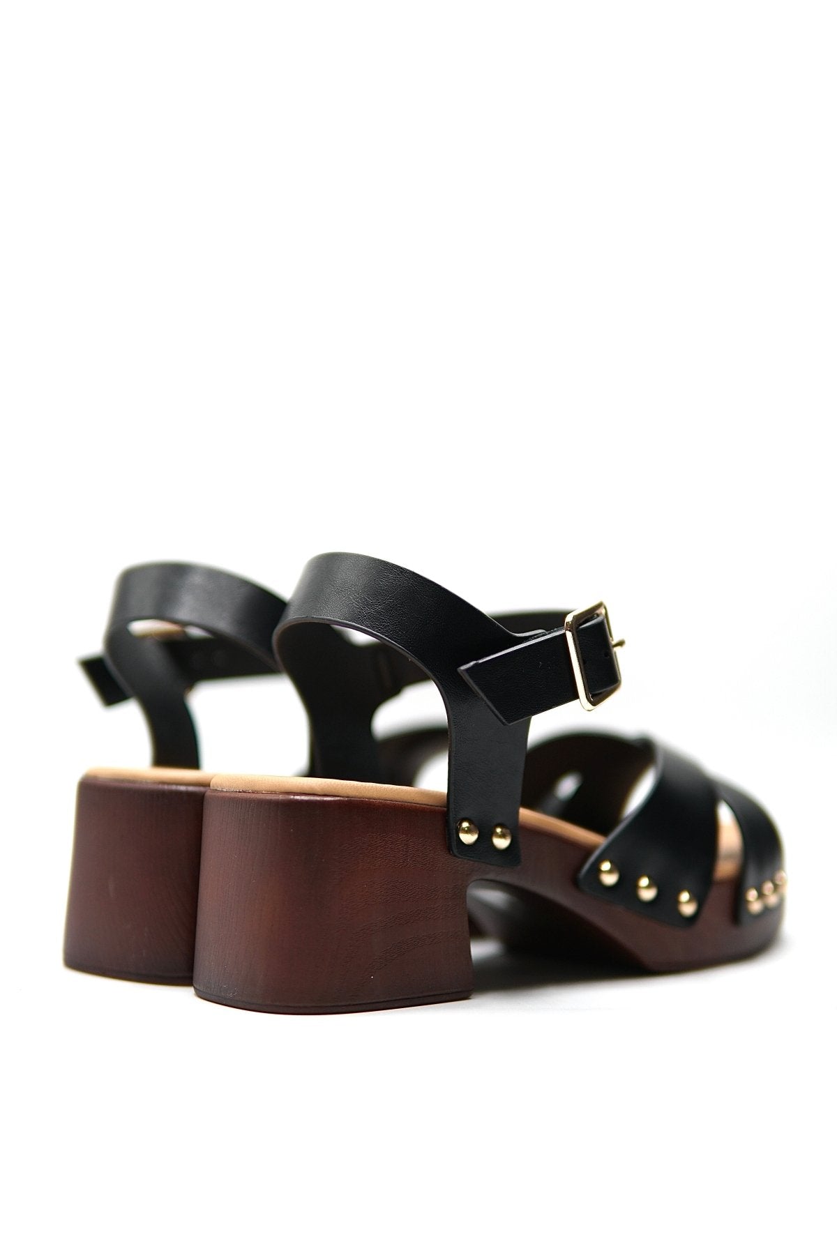 Sandalias Negro Plataforma 14863 Hebilla Casual de mujer Zoé Brand Costa Rica