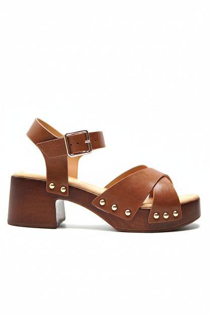 Sandalias Camel Plataforma 14865 Hebilla Casual de mujer Zoé Brand Costa Rica
