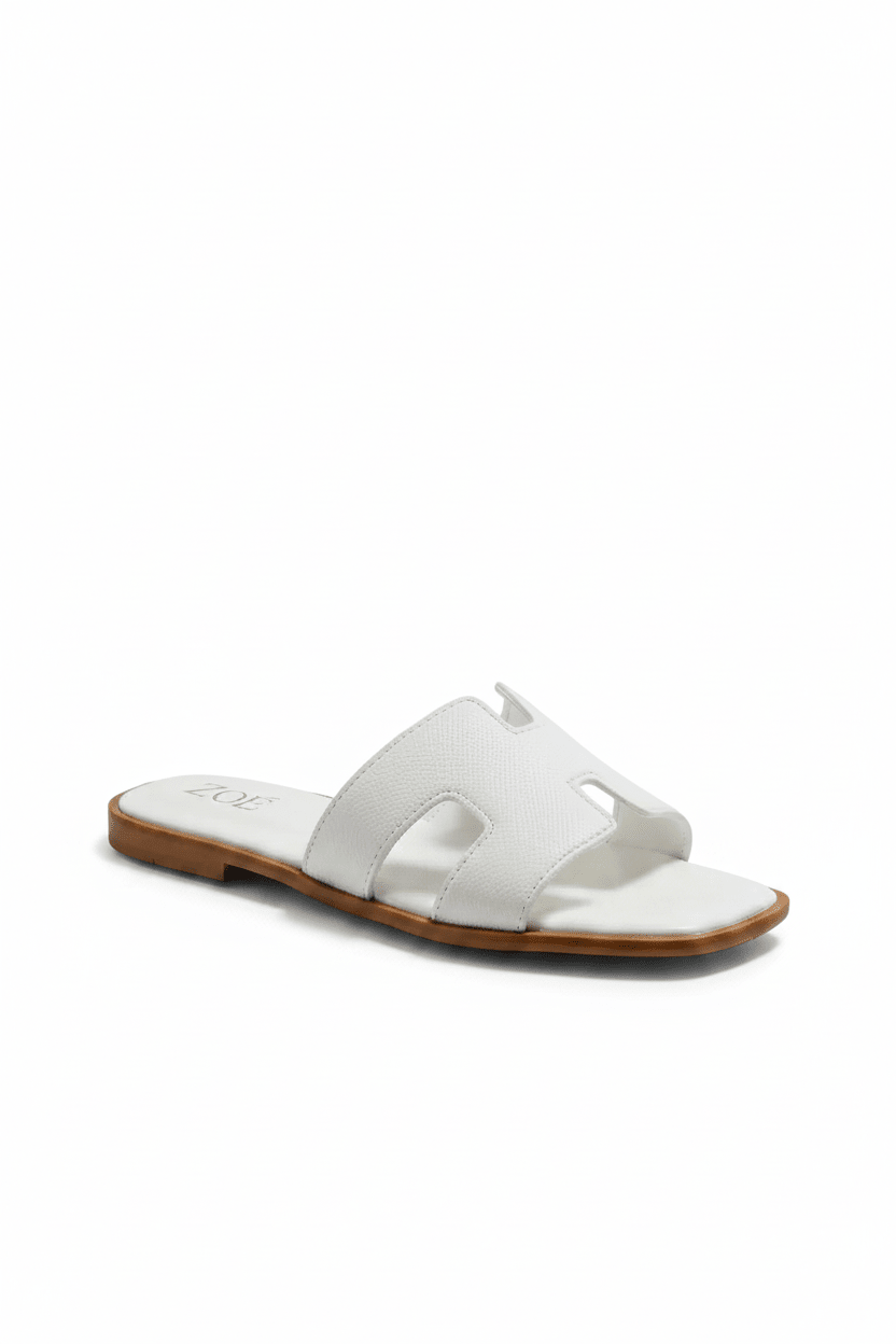 Sandalias Blanco Flats 14905 Casual de mujer Zoé Brand Costa Rica