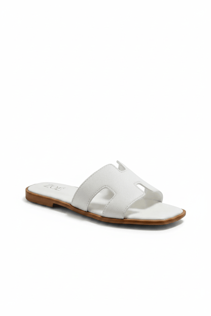 Sandalias Blanco Flats 14905 Casual de mujer Zoé Brand Costa Rica