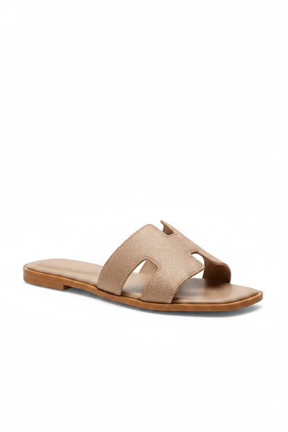 Sandalias Beige Flats 14906 Casual de mujer Zoé Brand Costa Rica