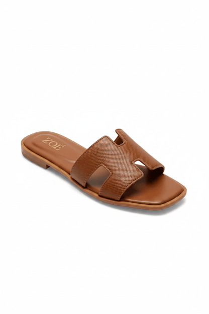 Sandalias Tan Flats 14907 Casual de mujer Zoé Brand Costa Rica