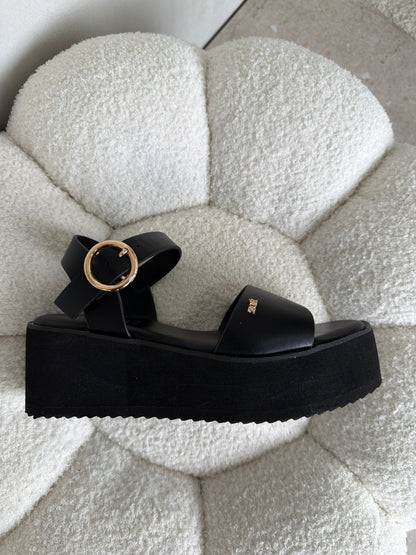 Sandalias Negro Plataforma 14930 Hebilla Casual de mujer Zoé Brand Costa Rica