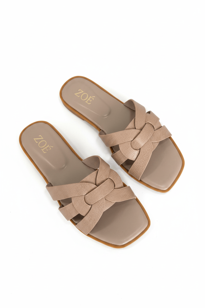 Sandalias Nude 14949 Flats Casual de mujer Zoé Brand Costa Rica