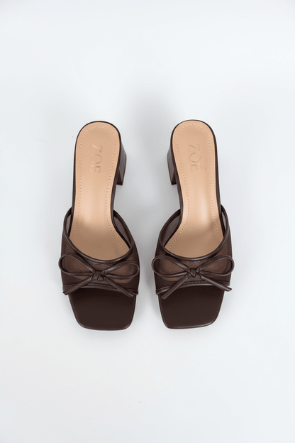 Tacones Café 14959 Casual de mujer Zoé Brand Costa Rica