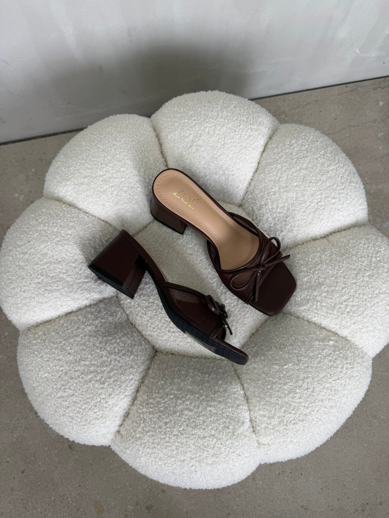 Tacones Café 14959 Casual de mujer Zoé Brand Costa Rica