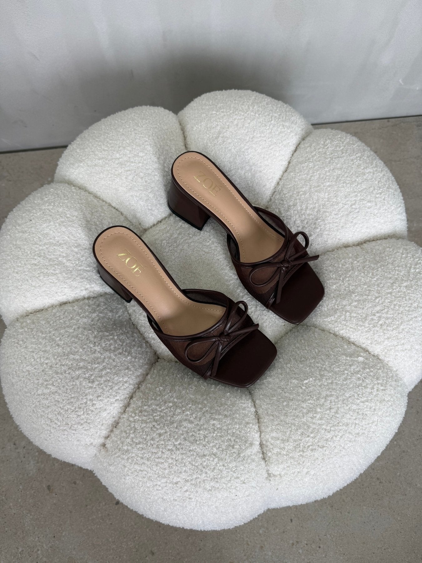 Tacones Café 14959 Casual de mujer Zoé Brand Costa Rica