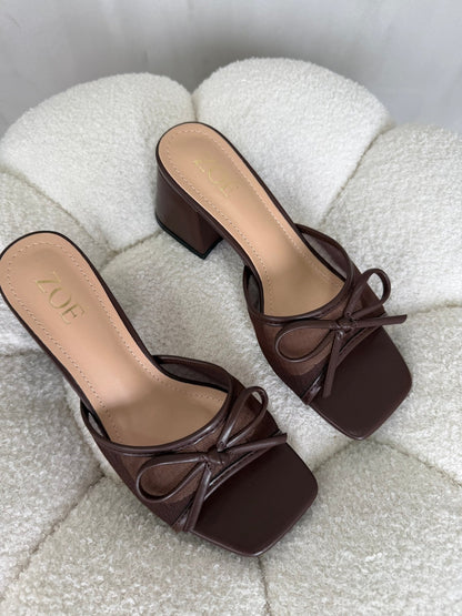 Tacones Café 14959 Casual de mujer Zoé Brand Costa Rica