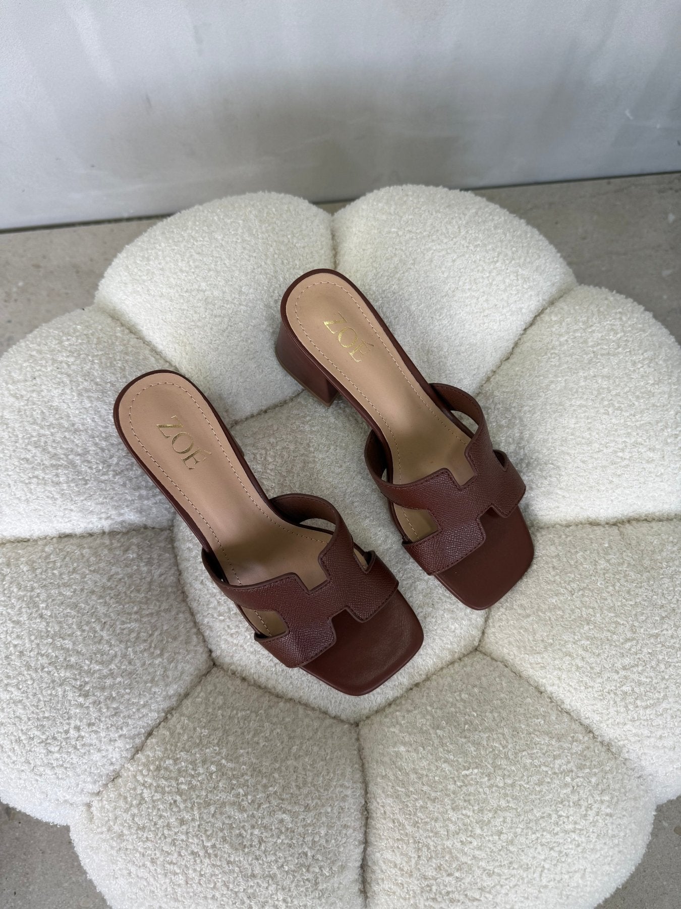 Tacones Café 14965 Casual de mujer Zoé Brand Costa Rica
