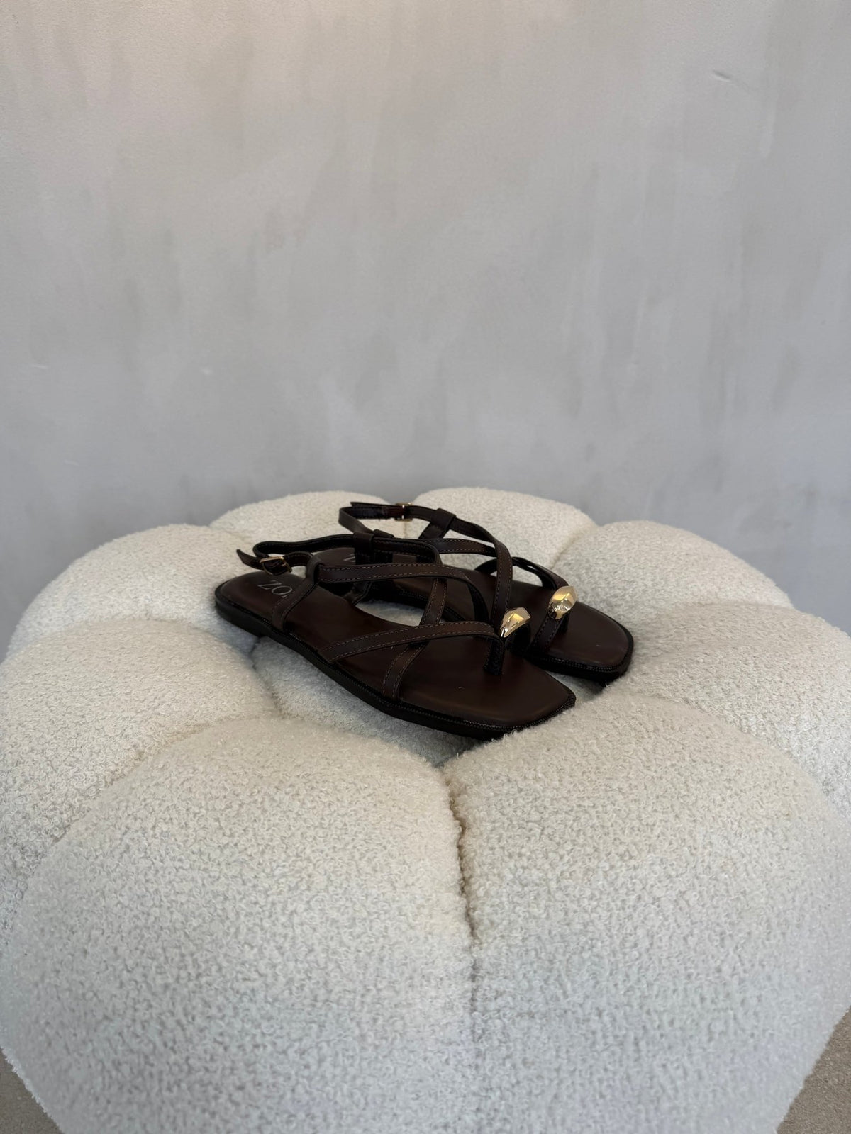 Sandalias 15060 Correa Slingback Casual de mujer Zoé Brand Costa Rica - ZOÉ BRAND 2026 chancletas coffee