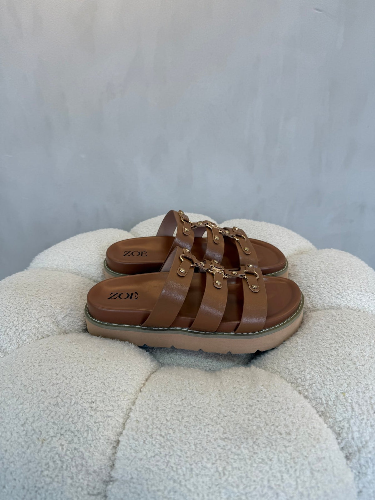 Sandalias 15067 Hebilla Casual de mujer Costa Rica - ZOÉ BRAND 2026 brown chancletas