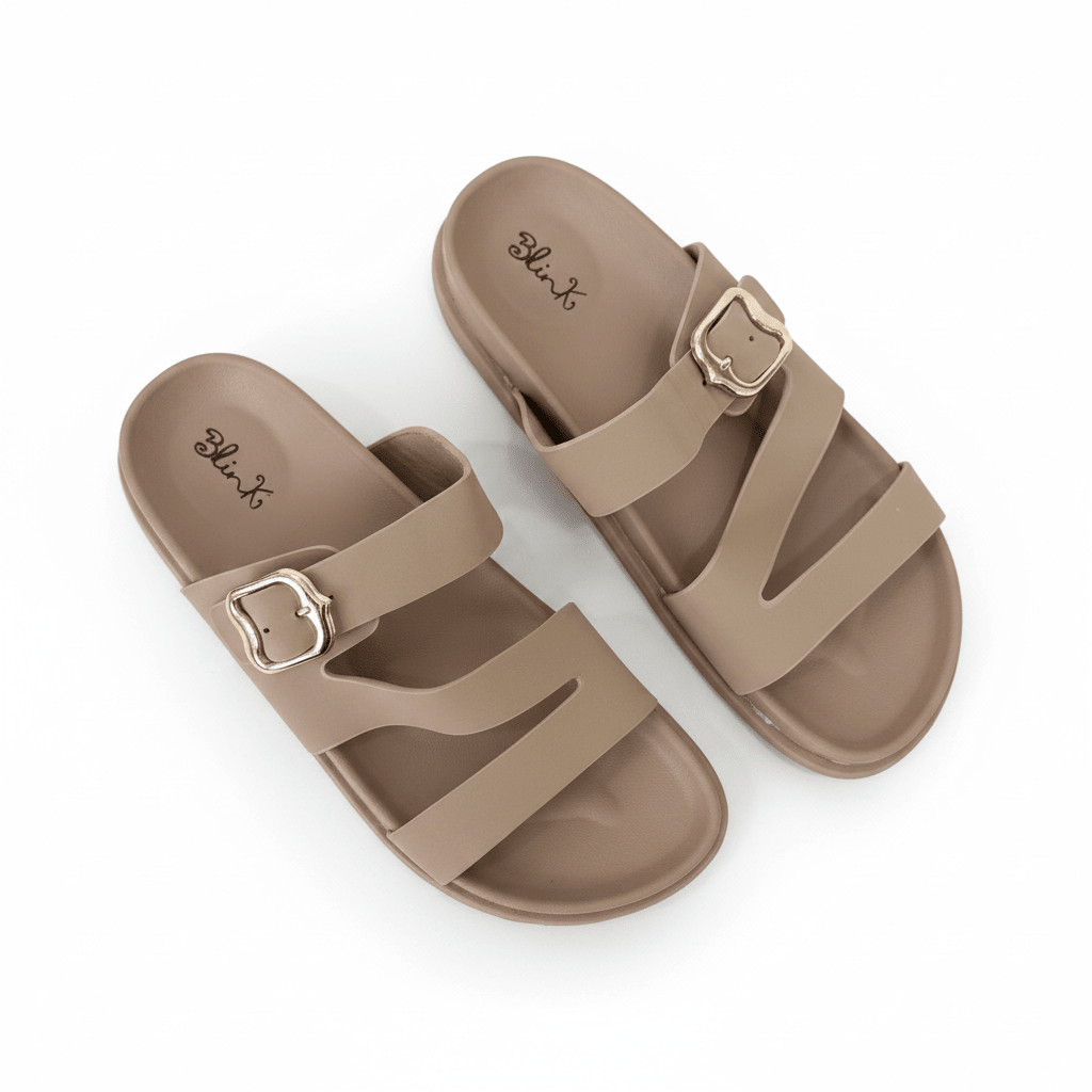 Sandalias Beige 14475 Triple Correa Hebilla Slip On Casual Zoé Brand Costa Rica - ZOÉ BRAND 2025 disponible-37 disponible-38
