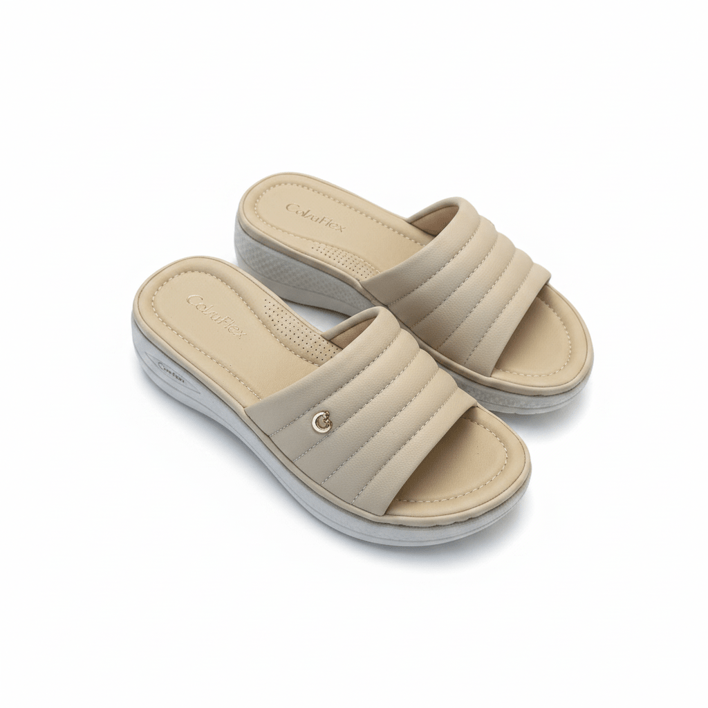 Sandalias Beige 15109 Casual de mujer Costa Rica - ZOÉ BRAND 2026 beige chancletas