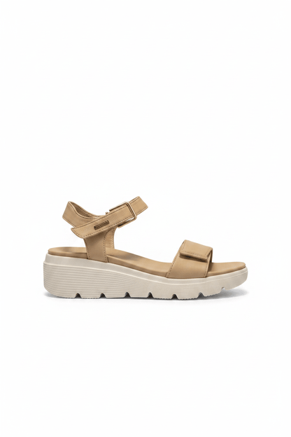 Sandalias Beige Plataforma 15112 Correa Casual de mujer Costa Rica - ZOÉ BRAND 2026 beige chancletas