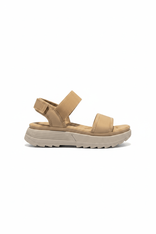 Sandalias Beige Plataforma 15118 Hebilla Correa Casual de mujer Costa Rica - ZOÉ BRAND 2026 beige chancletas