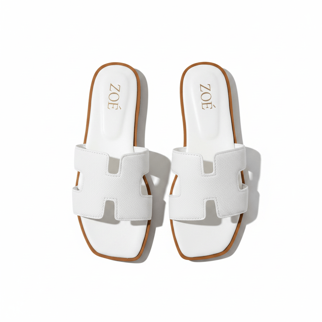 Sandalias Blanco Flats 14905 Casual de mujer Zoé Brand Costa Rica - ZOÉ BRAND 2026 disponible-35 disponible-36
