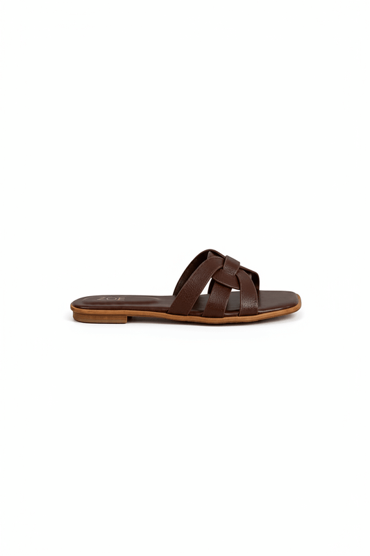 Sandalias Café 14948 Flats Casual de mujer Zoé Brand Costa Rica - ZOÉ BRAND 2026 disponible-35 disponible-36