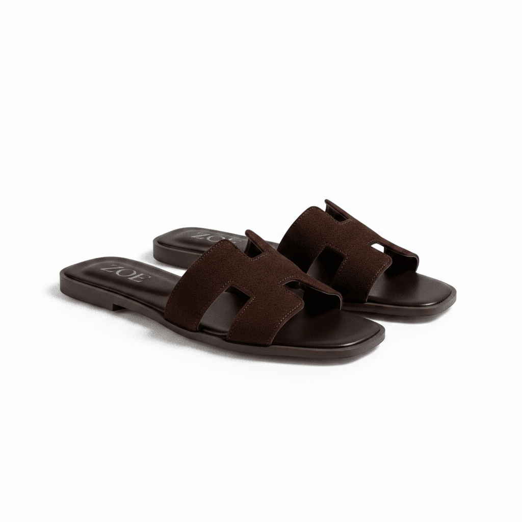 Sandalias Café Gamuza 14944 Flats Casual de mujer Zoé Brand Costa Rica - ZOÉ BRAND 2026 disponible-35 disponible-36