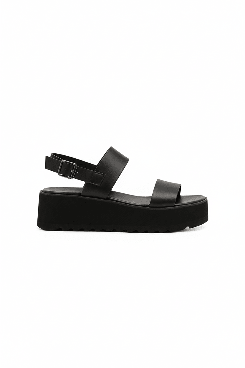 Sandalias Café Oscuro Plataforma 14270 Doble Correa con Hebilla Casual de mujer Zoé Brand Costa Rica - ZOÉ BRAND 2025 disponible-37 disponible-39