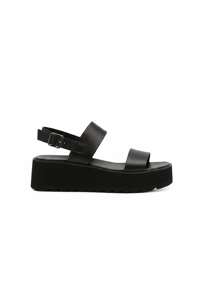 Sandalias Café Oscuro Plataforma 14270 Doble Correa con Hebilla Casual de mujer Zoé Brand Costa Rica - ZOÉ BRAND 2025 disponible-37 disponible-39
