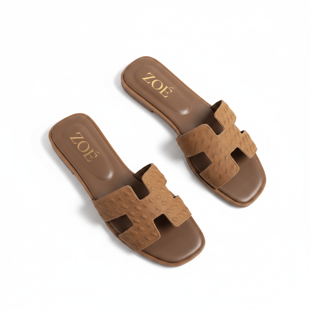 Sandalias Camel Gamuza 14945 Flats Casual de mujer Zoé Brand Costa Rica - ZOÉ BRAND 2026 disponible-35 disponible-36
