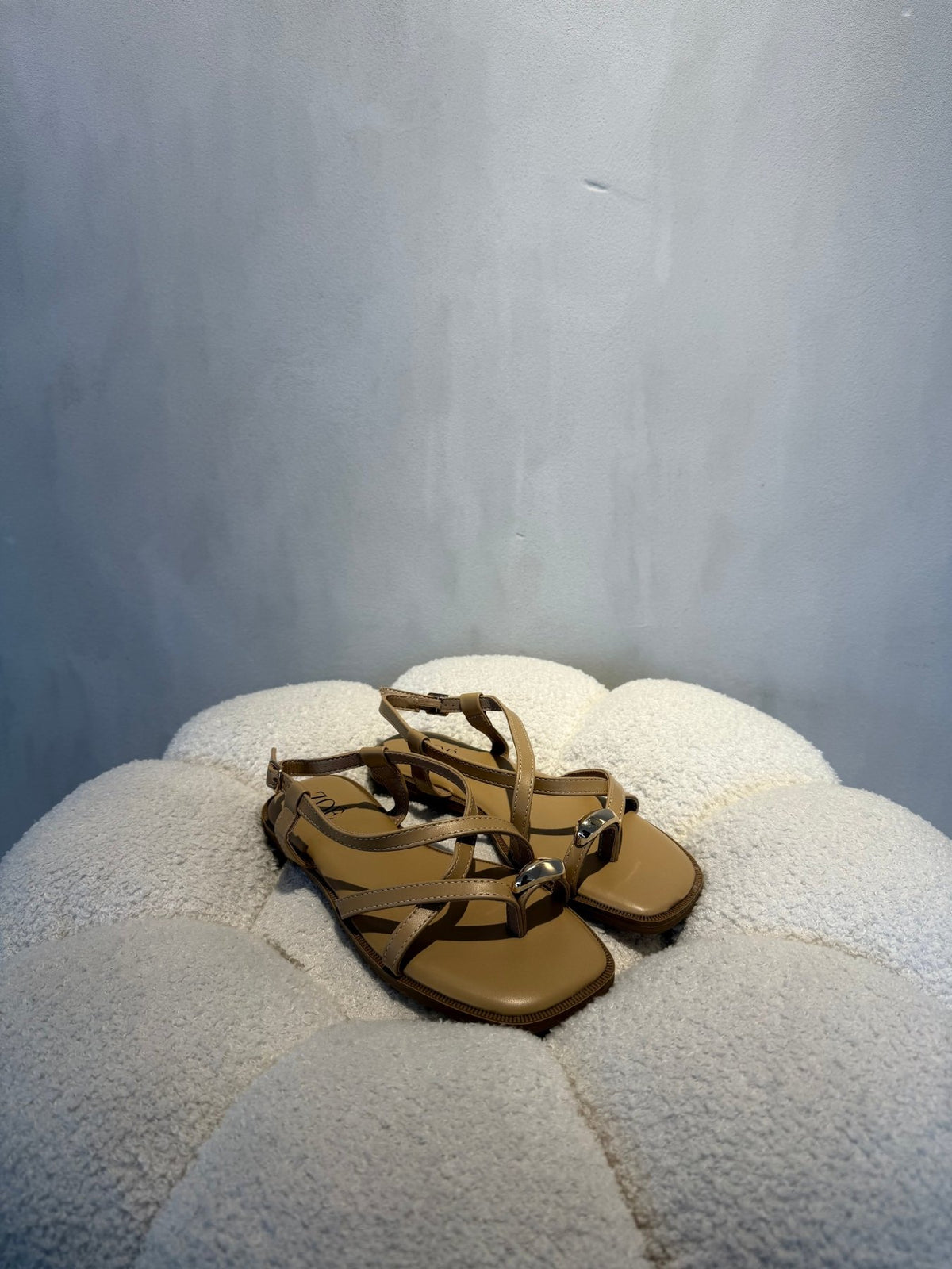 Sandalias Correa 15059 Slingback Casual de mujer Zoé Brand Costa Rica - ZOÉ BRAND 2026 beige chancletas