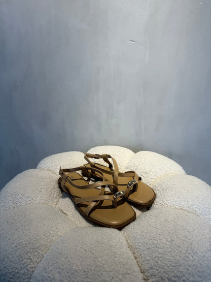 Sandalias Correa 15059 Slingback Casual de mujer Zoé Brand Costa Rica - ZOÉ BRAND 2026 beige chancletas