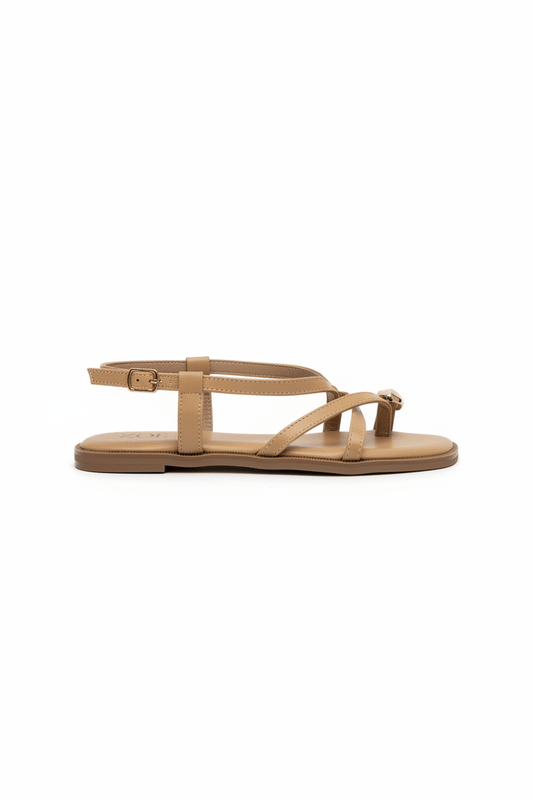 Sandalias Correa 15059 Slingback Casual de mujer Zoé Brand Costa Rica - ZOÉ BRAND 2026 beige chancletas