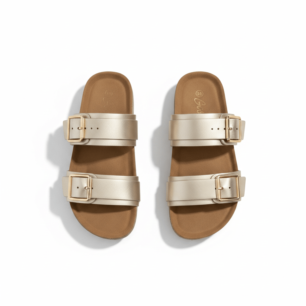 Sandalias Dorado Yute Plataforma 14809 Doble Correa Hebillas Casual de mujer Zoé Brand Costa Rica - ZOÉ BRAND 2026 disponible-35 disponible-36