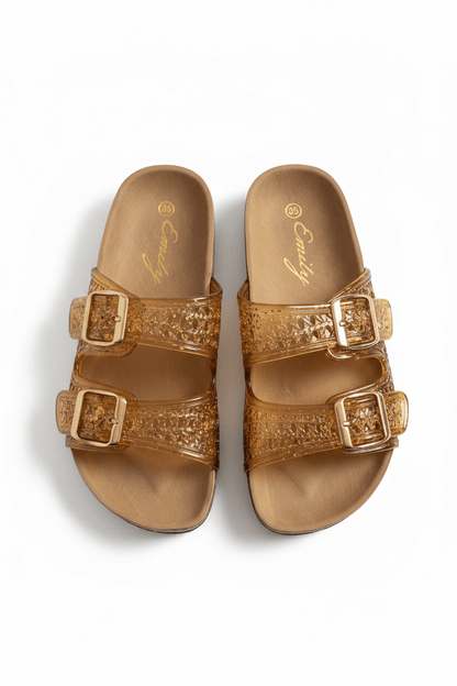 Sandalias Mostaza Animal Print 14794 Doble Correa Hebillas de mujer Zoé Brand Costa Rica - ZOÉ BRAND 2026 disponible-35 disponible-36
