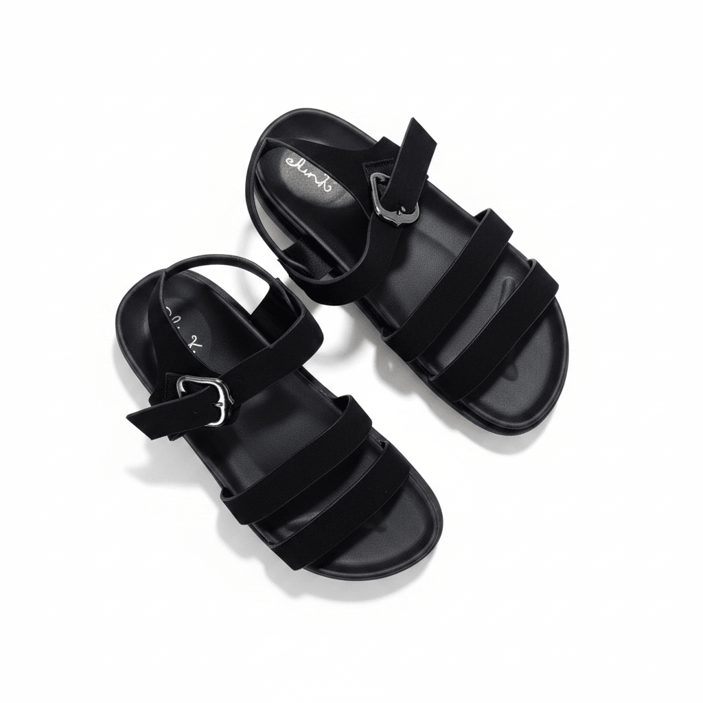 Sandalias Negro 14476 Triple Correa Hebilla Slingback Casual Zoé Brand Costa Rica - ZOÉ BRAND 2025 BLACK disponible-37