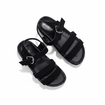 Sandalias Negro 14476 Triple Correa Hebilla Slingback Casual Zoé Brand Costa Rica - ZOÉ BRAND 2025 BLACK disponible-37