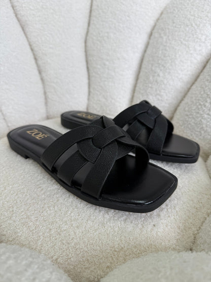 Sandalias Negro 14947 Flats Casual de mujer Zoé Brand Costa Rica - ZOÉ BRAND 2026 BLACK disponible-35