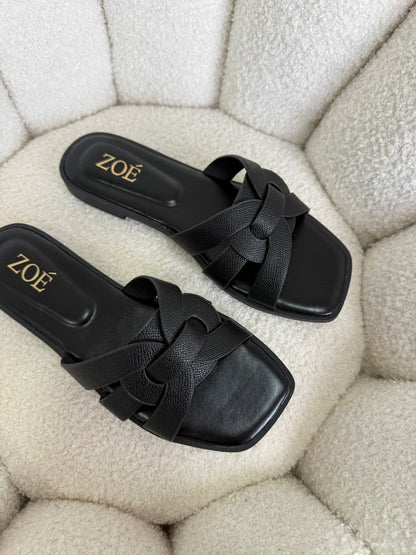 Sandalias Negro 14947 Flats Casual de mujer Zoé Brand Costa Rica - ZOÉ BRAND 2026 BLACK disponible-35