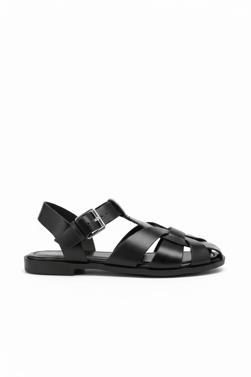 Sandalias Negro 14978 Hebilla Slingback Flats Casual de mujer Zoé Brand Costa Rica - ZOÉ BRAND 2026 BLACK disponible-37
