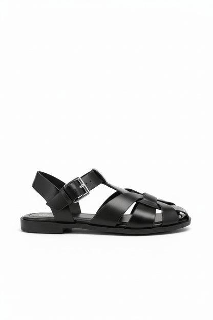 Sandalias Negro 14978 Hebilla Slingback Flats Casual de mujer Zoé Brand Costa Rica - ZOÉ BRAND 2026 BLACK disponible-37