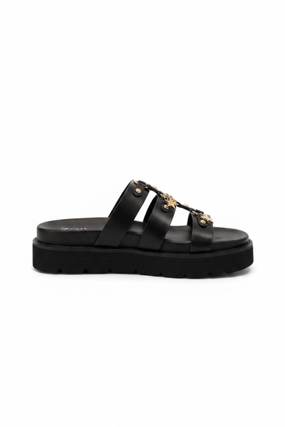 Sandalias Negro 15066 Casual de mujer Zoé Brand Costa Rica - ZOÉ BRAND 2026 BLACK chancletas