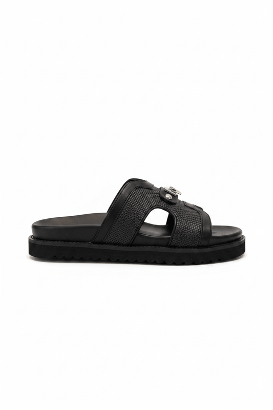 Sandalias Negro 15071 Plataforma Casual de mujer Zoé Brand Costa Rica - ZOÉ BRAND 2026 BLACK chancletas