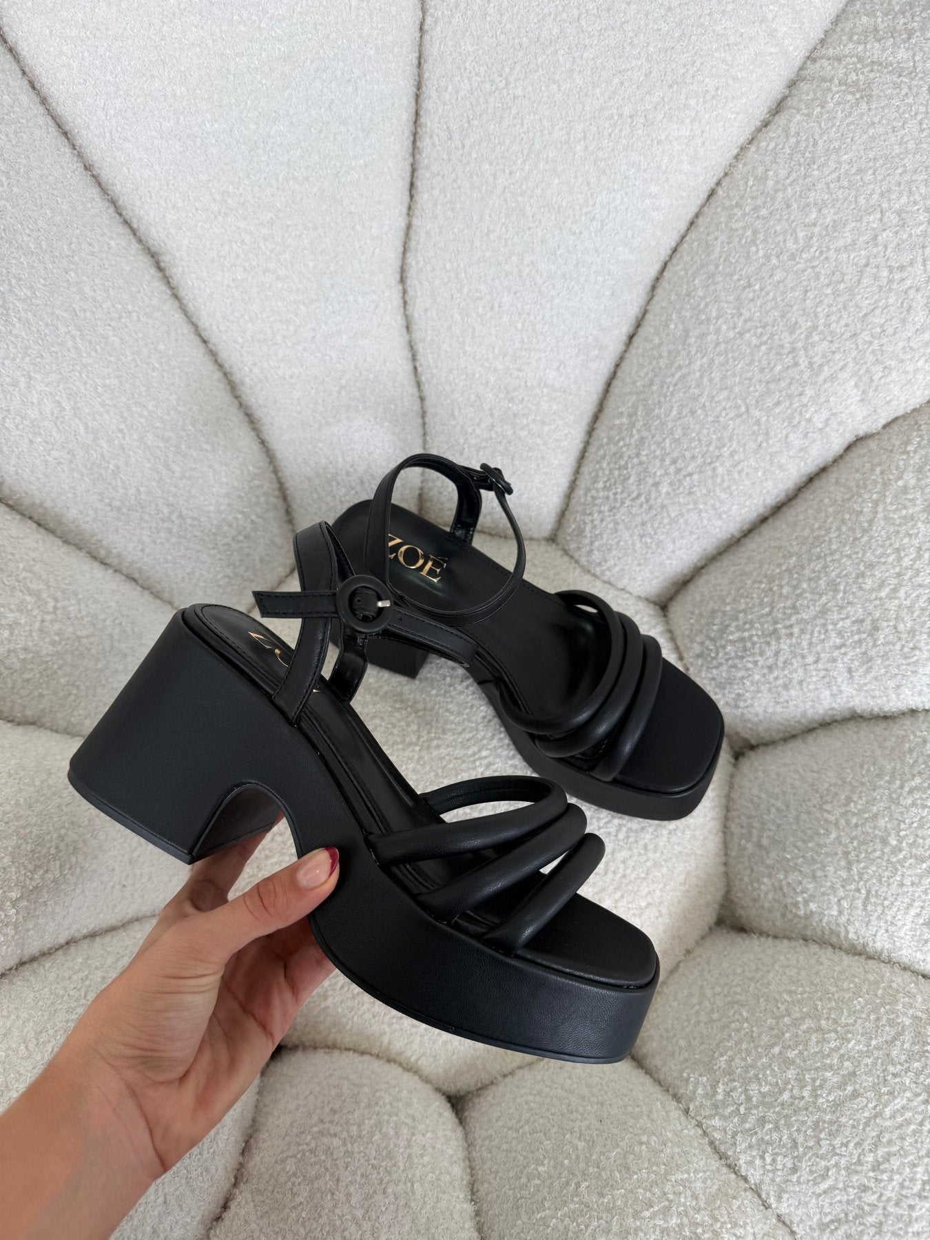 Sandalias Negro Plataforma 14911 Ejecutivo de mujer Zoé Brand Costa Rica - ZOÉ BRAND 2026 BLACK disponible-35