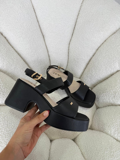 Sandalias Negro Plataforma 14913 Hebilla Ejecutivo de mujer Zoé Brand Costa Rica - ZOÉ BRAND 2026 BLACK ejecutivo