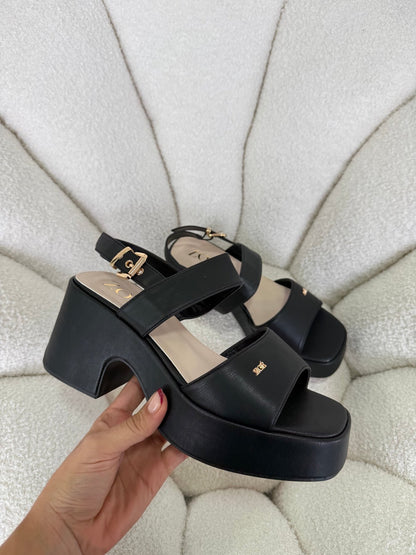 Sandalias Negro Plataforma 14913 Hebilla Ejecutivo de mujer Zoé Brand Costa Rica - ZOÉ BRAND 2026 BLACK ejecutivo